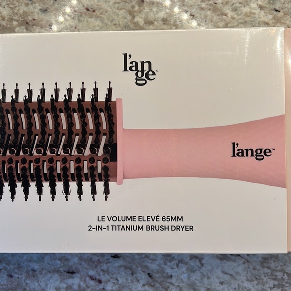 L’ANGE LE VOLUME ELEVE 65MM 2-in-1 Titanium Brush Dryer Pink - Picture 3 of 14